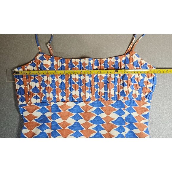 Anthropologie Maeve Womens 10 The Ophelia‎ Sleeveless Linen Slim Mini Dress NWT - Picture 10 of 15